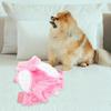 Pet Clothes Coral Fleece Warm Rabbit Ear Costume for Small Dogs 3Pcs