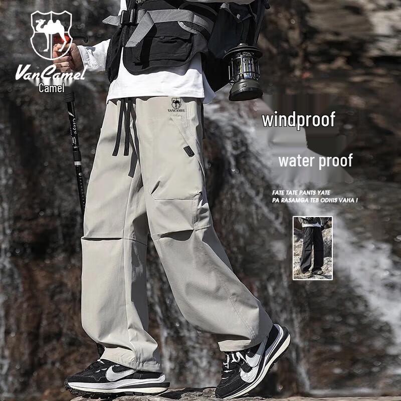 VANCAMEL Men s Windproof Waterproof Outdoor Hiking Pants XL
