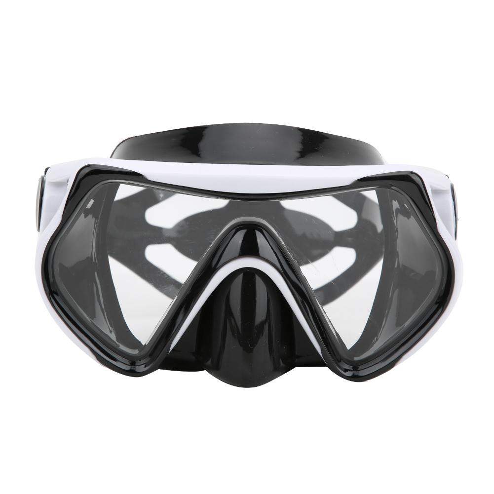 Silicone Adults Snorkeling Goggles Toughened Glass Large View Swimming Glasses Diving Equipment