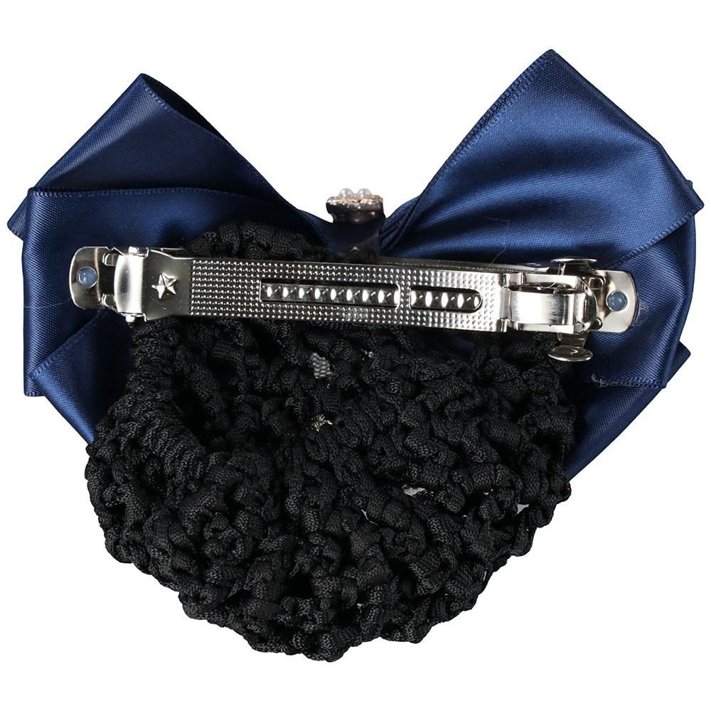 Flight Attendant Barrette Hair Accessories Floral Lace Lace Bow Hairgrips Bow Hair Net Hair Clip