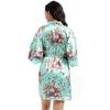 Plus Size Women's Summer Home Short Thin Loose Cardigan Pajamas