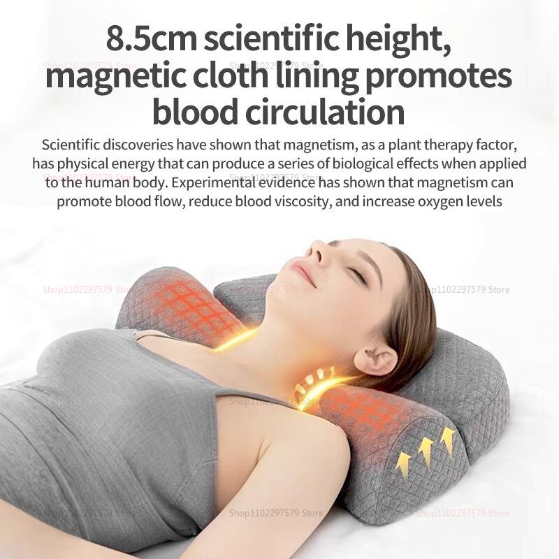 2025 Cervical Memory Foam Contour Pillow for Side Sleepers Ergonomic Orthopedic Bed Pillow for Neck Pain Relief and Better Sleep