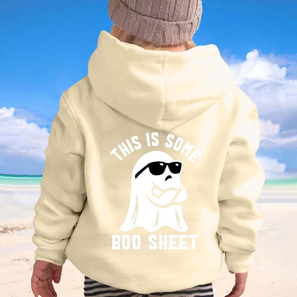 Children's Boys' Fashion Halloween Printed Hoodie Sweatshirt