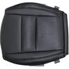 GXARTS perforierte Leder-Fahrersitz-Boden-Ersatzsitzbezug Schwarz Passend für Jeep Grand Cherokee 2011-2016 Passend für Dodge Durango 2011 2012