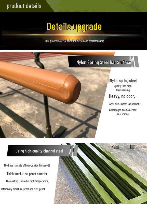 Taijiangjiu Outdoor Adjustable Parallel Bars