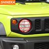 SHINEKA Lamp Hoods Car Front Headlight Lamp Decoration Cover for Suzuki Jimny 2019 2020 2021 2022 2023 Up Exterior Accessories
