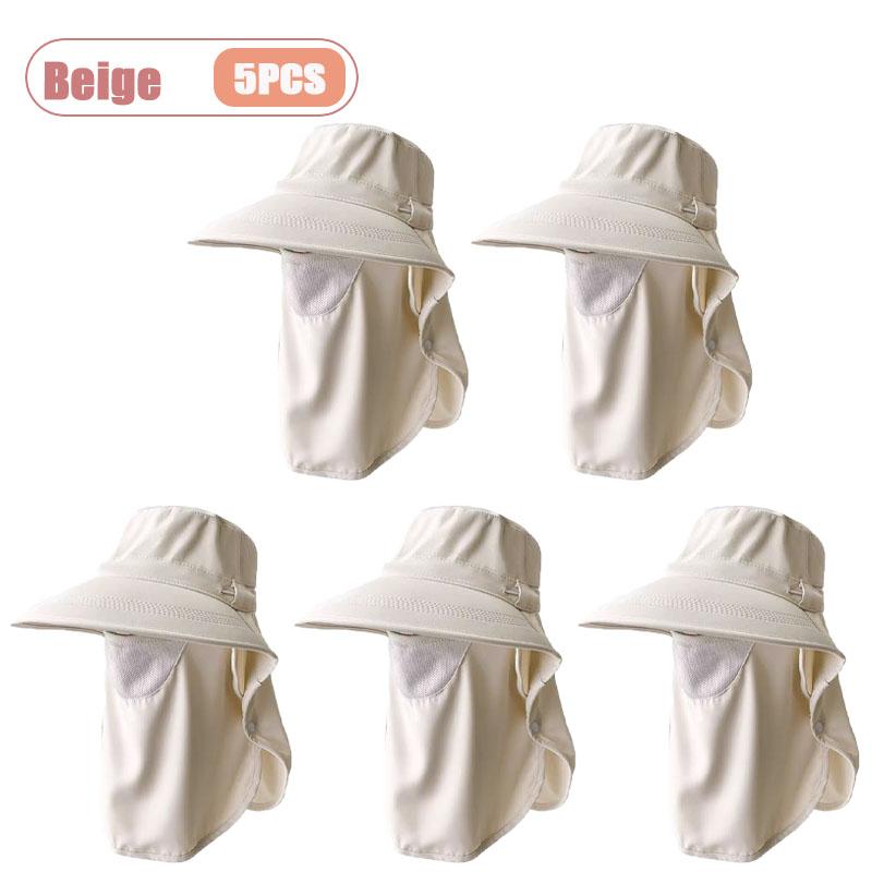 Full Protection Sun Hat with Face Cover and Neck Breathable for Women Summer Outdoor Fishing Hiking Climbing UV Protection Cap