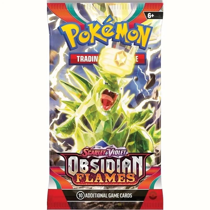 Pokemon Tcg Card Set: &V - Obsidian Flames - Booster Pack (1 Pack)
