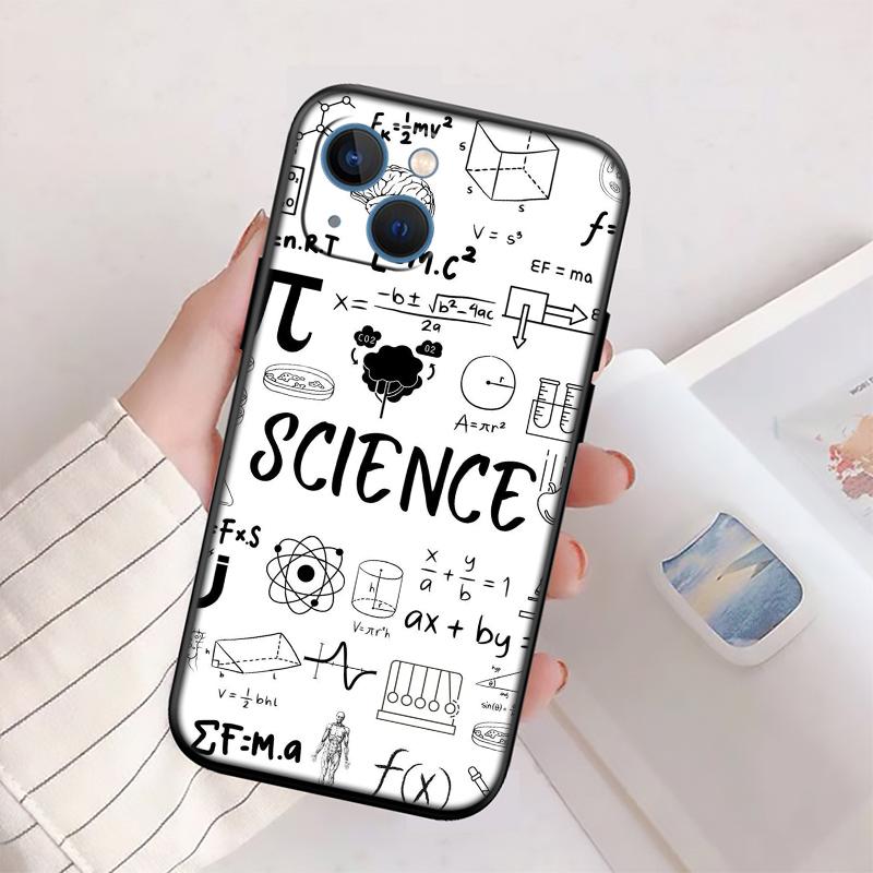 RP17 Chemical Maths Equation Formula New High-End Shell Phone Case for iPhone SE X XS XR 16E 17 11 Pro Max 8 7 6 6s Plus Air