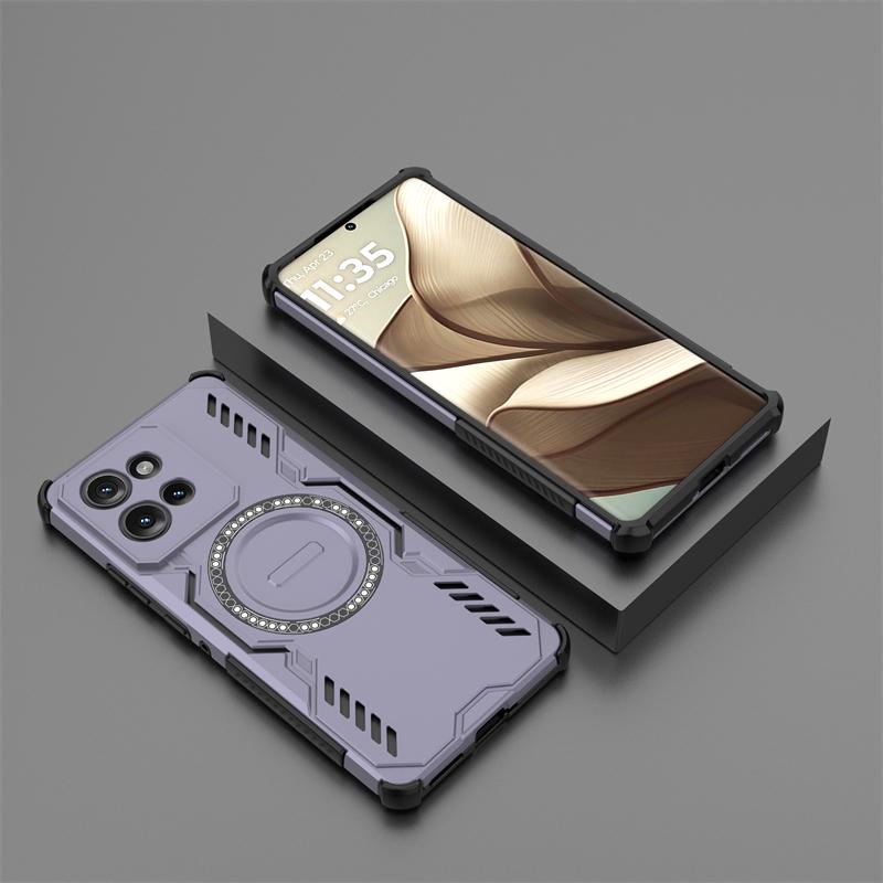 Deksel til Motorola Edge 50 Magnetisk Adsorpsjon Trådløs Lade deksel Moto Edge 50 Fusion 50 Pro 50 Neo Deksel Til Moto Edge 50 Deksel