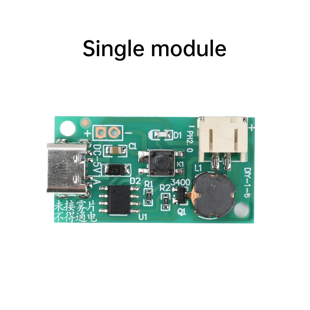 

DC 5V Одноцветная лампа Мини-увлажнитель с одинарным распылением Увлажнитель воздуха Плата привода распыления USB Мини-увлажнитель DIY наборы