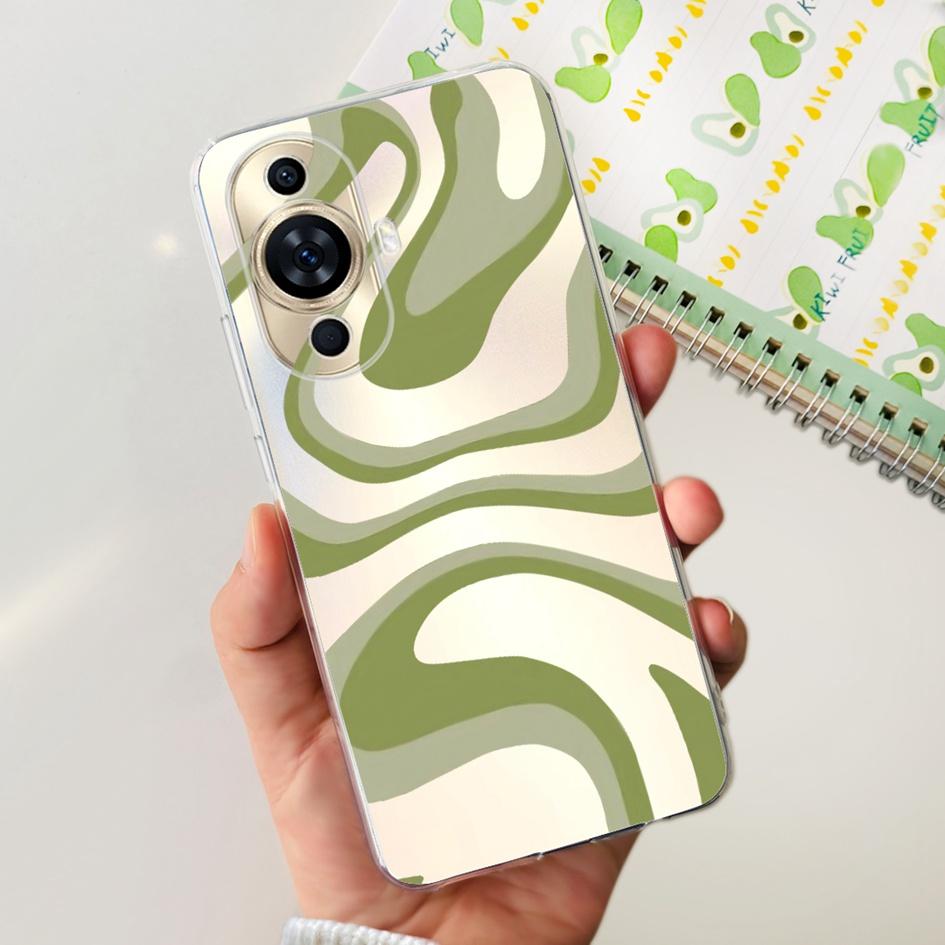 For Huawei Nova 11 Case 2023 Fashion Transparent Silicone Soft Phone Back Cover For Huawei Nova11 Ultra GOA-AL80 Nova 11Pro Capa