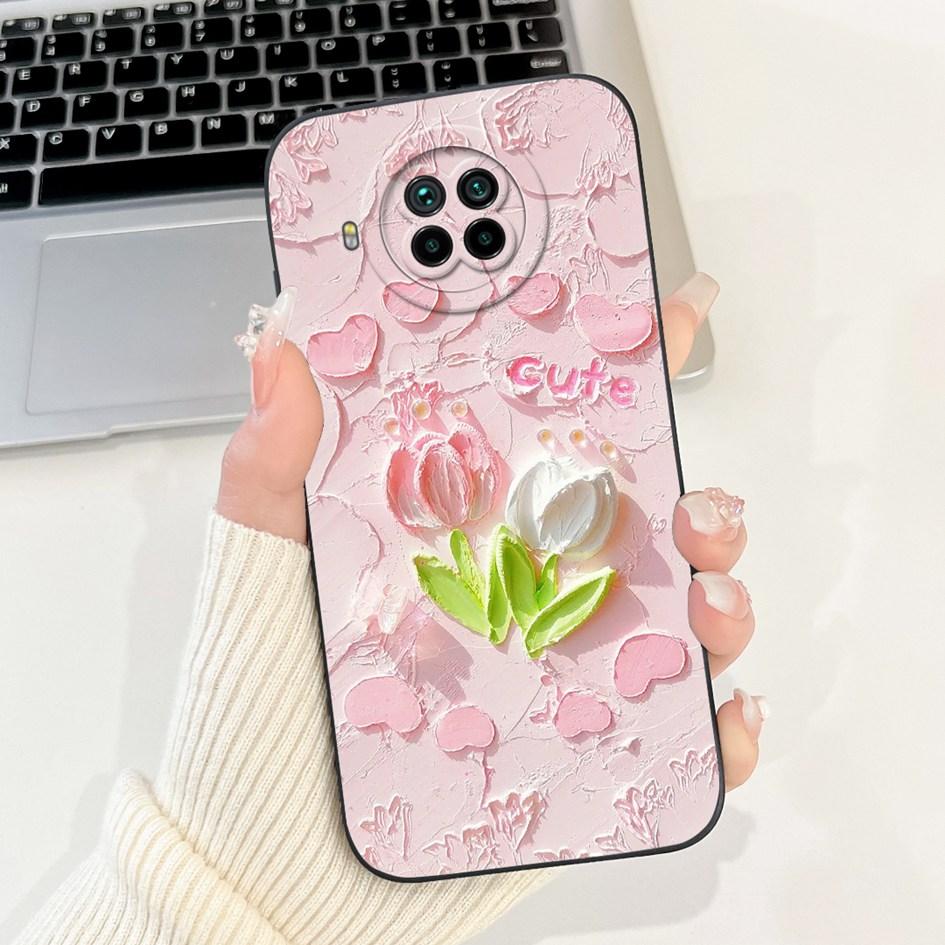 For Xiaomi Mi 10T Lite 5G Case Cute Panda Rabbit Soft TPU Silicone Shockproof Cover For Xiaomi Mi 10i Redmi Note 9 Pro 5G Fundas