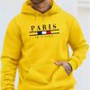 Neuer Herbst- und Winter Herren-Hoodie Street Fashion Casual Sportlicher Stil Langarm und Kängurutasche Fleece-Sweatshirt Kapuzenpullover