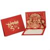 Year of the Snake 2025 Popup Spring Festival with Envelope Chinese New Year Blessing Card for Family and Friend A0KF