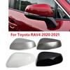 Car Wing Door Side Outside Rearview Mirror Cover Cap Lid Housing For Toyota RAV4