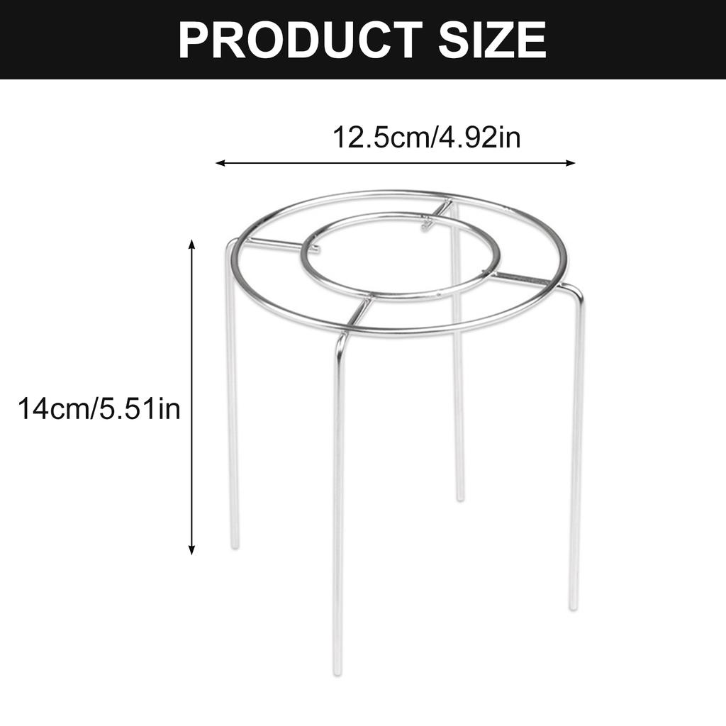 Pack Of 2 Round Cake Cooling Stand Holder Stainless Steel Baking Rack Pastries Steamer Multipurpose Steaming Tool