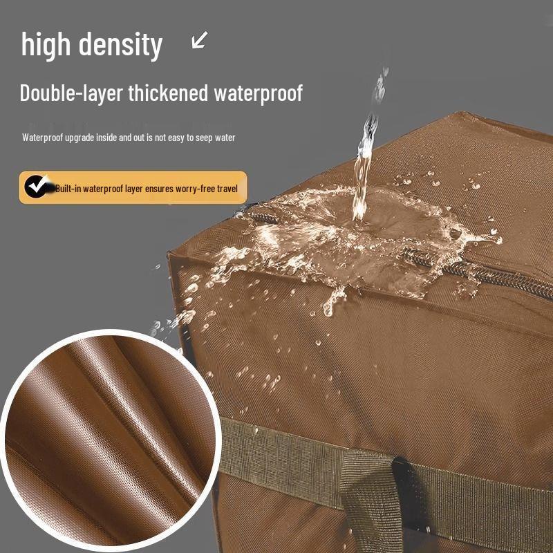 Waterproof Oxford Cloth Luggage Bag - Large Capacity for Household and Bedroom Storage