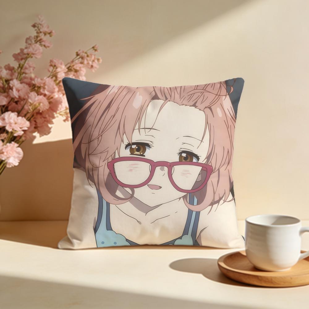 Hot BBeyond the Boundarying Cushion Cover Stylish Washable Pillow Cover Ideal for Couch Bedroom Car Decoration