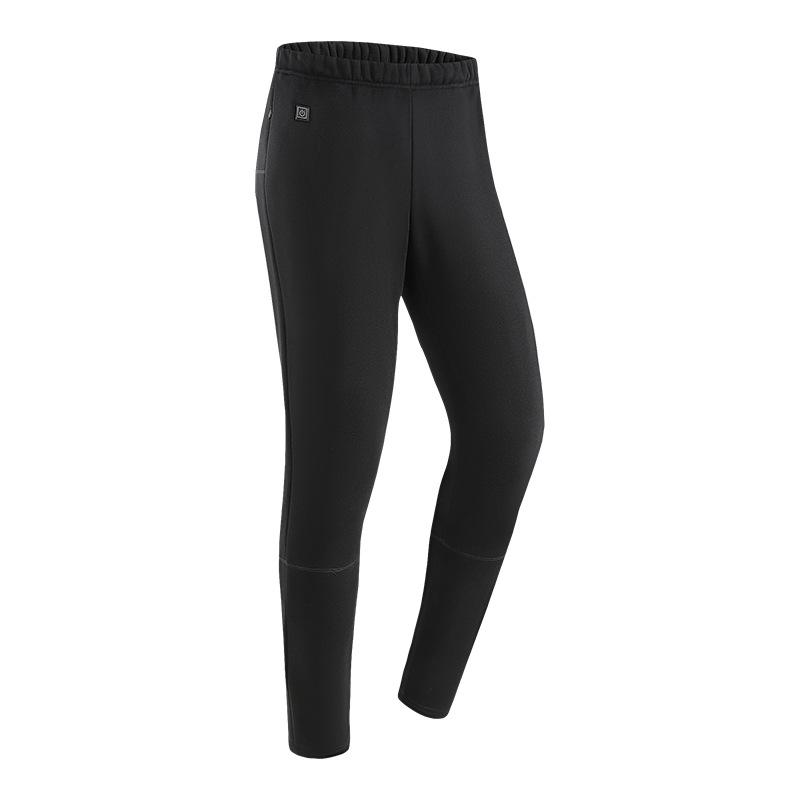 Unisex USB-Charged Heated Thermal Underwear Set with Constant Temperature Control and Plush Lining