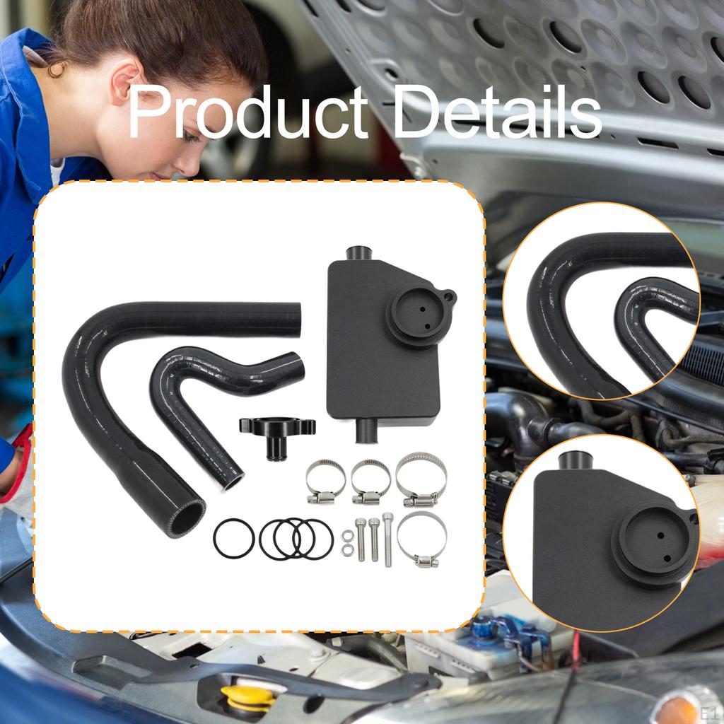 Oil Separator Assembly Aluminum Alloy Replaces Part PC3Z6A785A Pcv Ccv Vent Valve Engine Crankcase