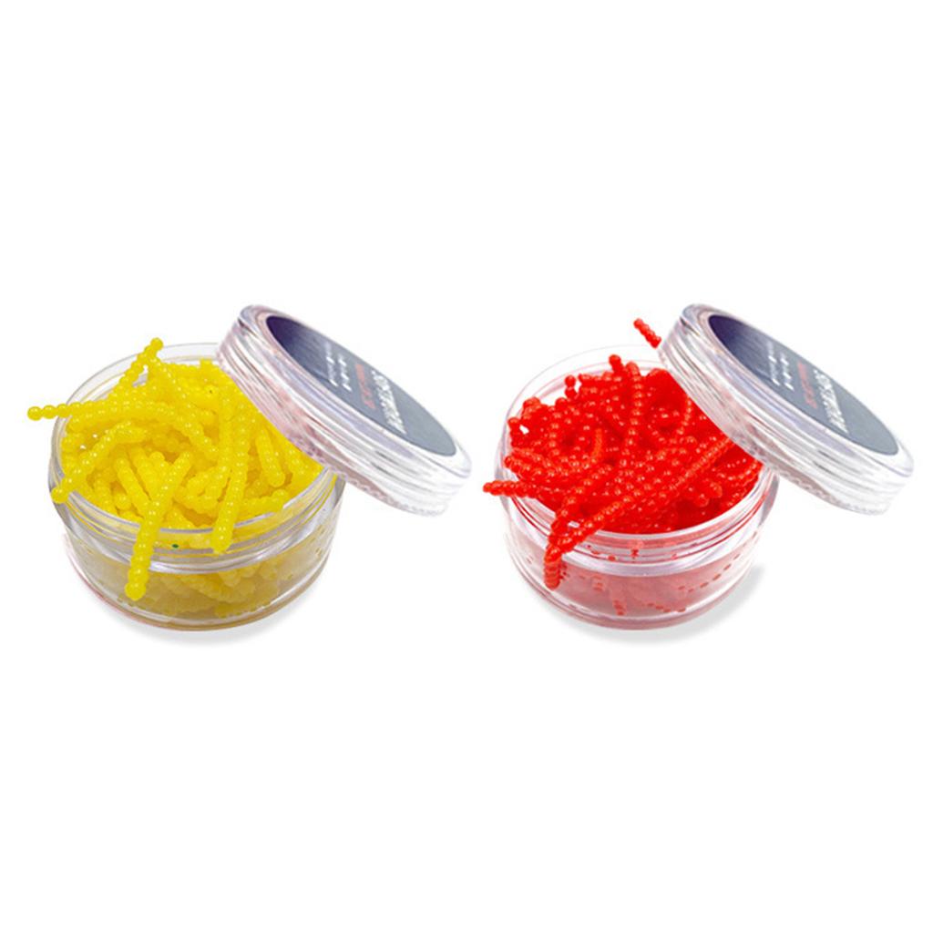 2 Box Soft Fishing Lure Swimbait Artificial Baits Floatings Ball Beads Feeders Artificial Baits Fishing Tackle