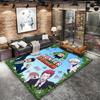 Hunter X Hunter Teppich Teppich für Wohnzimmer Schlafzimmer Zuhause Sofa Dekoration Kinder Spielen Rutschfeste Bodenmatte