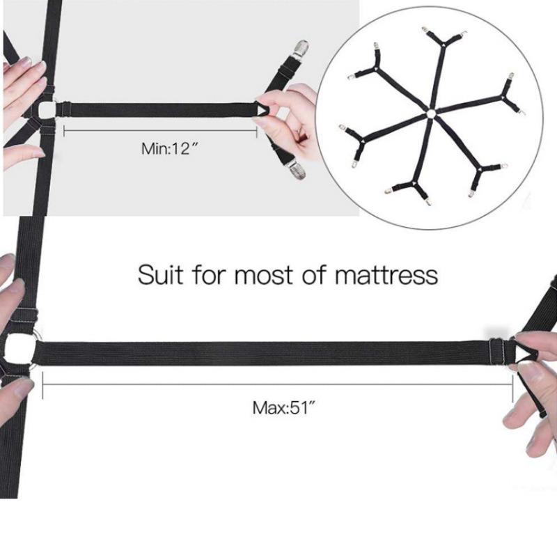 1PC 12 clip sheet holder, bedspread non-slip hexagonal fixing clip, sofa cover quilt anti-running multi-grab clip