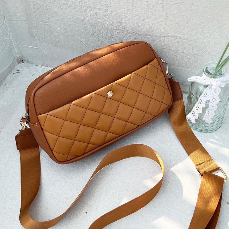 Trendy versatile small square bag new autumn light mobile phone shoulder bag small bag women
