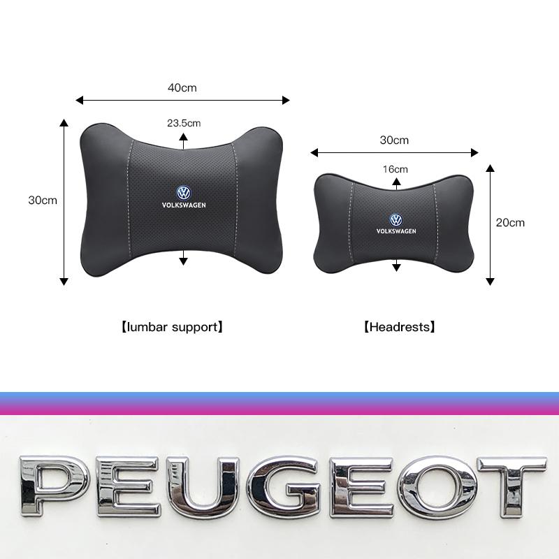 Car Interior Seats Are Comfortable and Soft with Soft Headrests Valve Cap For VW Golf Amarok T5 Phaeton Teramont ID3 Tiguan Zj6