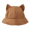 Anti-UV Cat's Ears Bucket Hat Wide Brim Sun Hat Casual Wide Brim Hat  Daily Wear