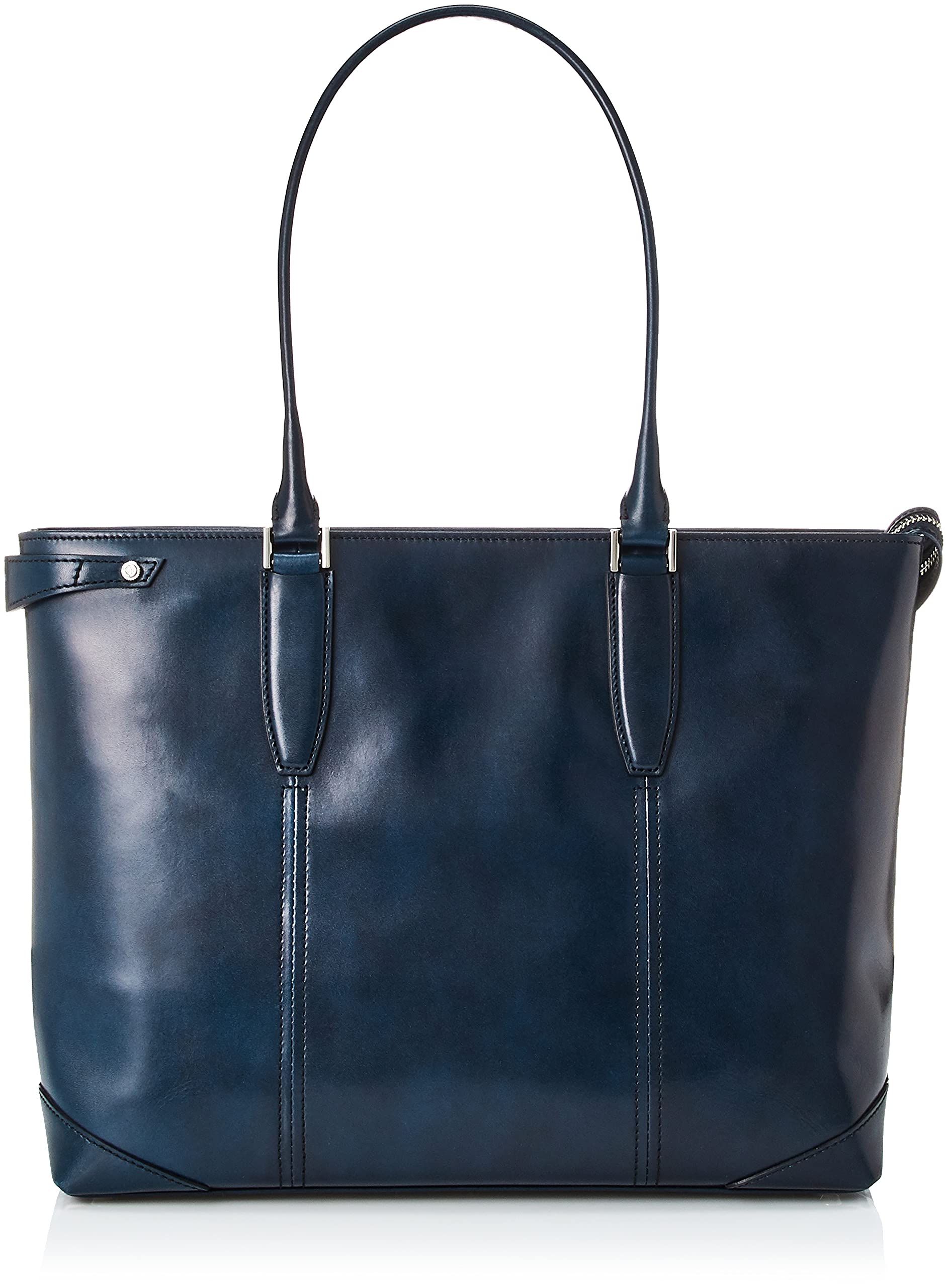 

Tote genuine made in inch PC with antibacterial and antivirus treated Bart 70113 Navy [Ultima Tokyo] bag, leather, Japan, 13.3 storage, pocket, Men s Темно-синій