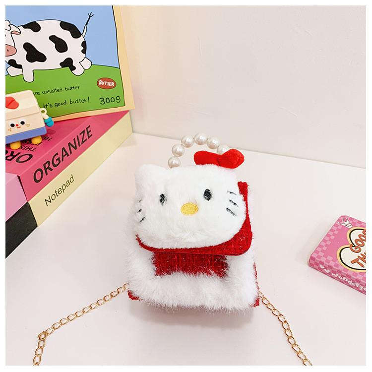 Pink Playful Pearl Handbag With Bow For Girls Perfect For Daily Outings Gifts And