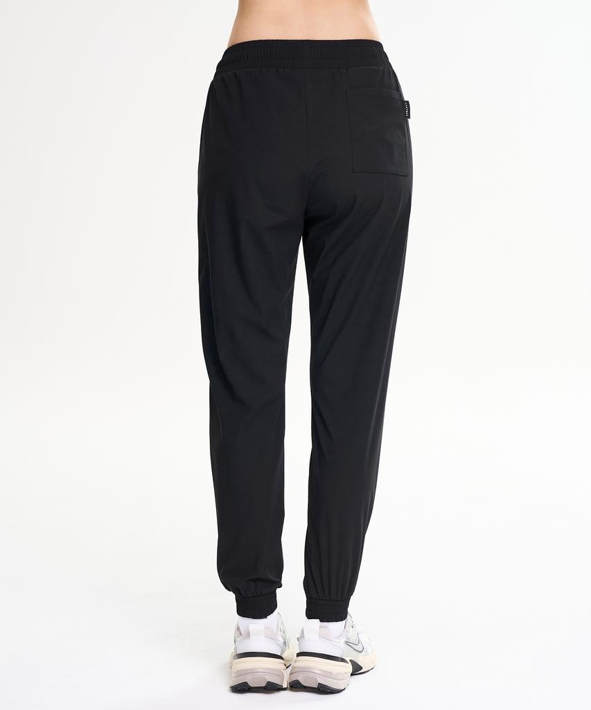 Leijibi [Summer] Airlight Stretch Running Sports Pants Workout Jogger Pants W Black