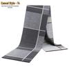 Men's Autumn & Winter Plaid Imitation Cashmere Scarf - Warm & Thick Custom Design