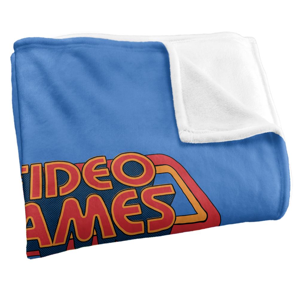 Steven Rhodes Video Games Rot Your Brains Soft Touch Blanket