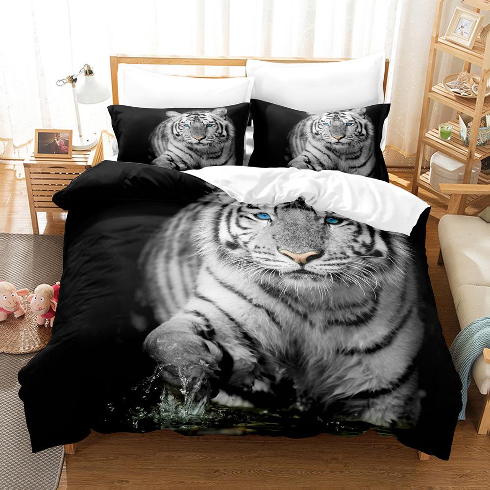 

Модная технология печати, 3D цифровая печать, постельное белье, пододеяльники, наволочки, комплекты из трех предметов quilt cover 90 * 190 pillowcase 50 * 75 * 1