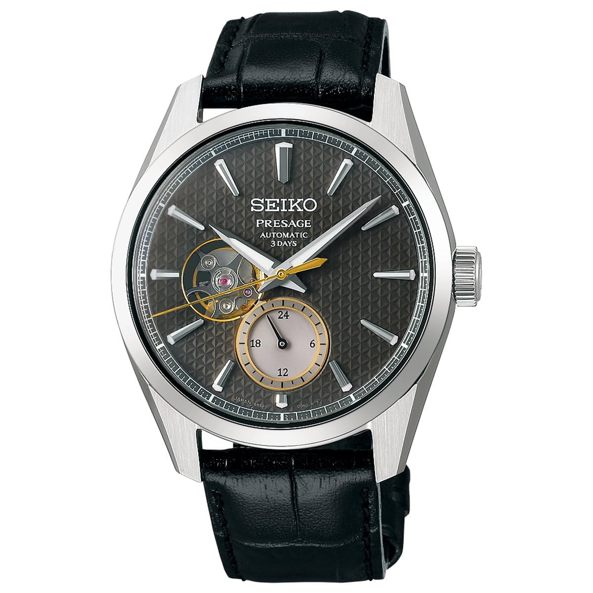 

PRESAGE SEIKO Automatic Azabu Tailor Collaboration Limited Core Shop Exclusive Distribution Limited Watch SARJ005 Sharp Edged Open Heart [Seiko] Men s