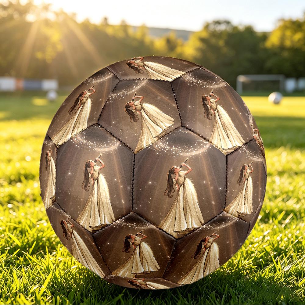 Ariana Grande Size 5 Soccer Ball, Durable Standard Football For Training Match Outdoor Sports