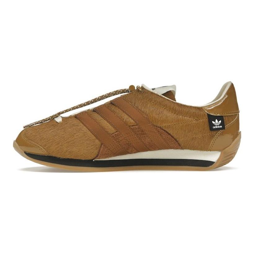 Song for the Mute X Adidas Country OG Pony Hair Pack - Bronze Strata Men Sneakers Brown Wild-Brown Cream-White JH8639