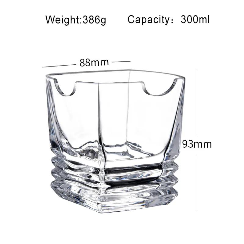Whiskey Glass Cigar Holder Home Glass Bar Beer Glass Wine Glass European Creative Drinking Glasses