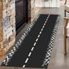 Airplane Runway Long Hallway Rug Runners Airport Aircraft  Carpet Pet Friendly Foldable Carpets Resistant Rugs for Bedroom Rugs