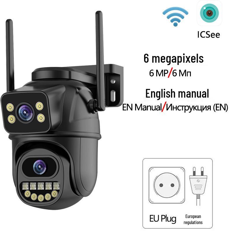 ICsee Cross-Border Wireless PTZ Surveillance Camera