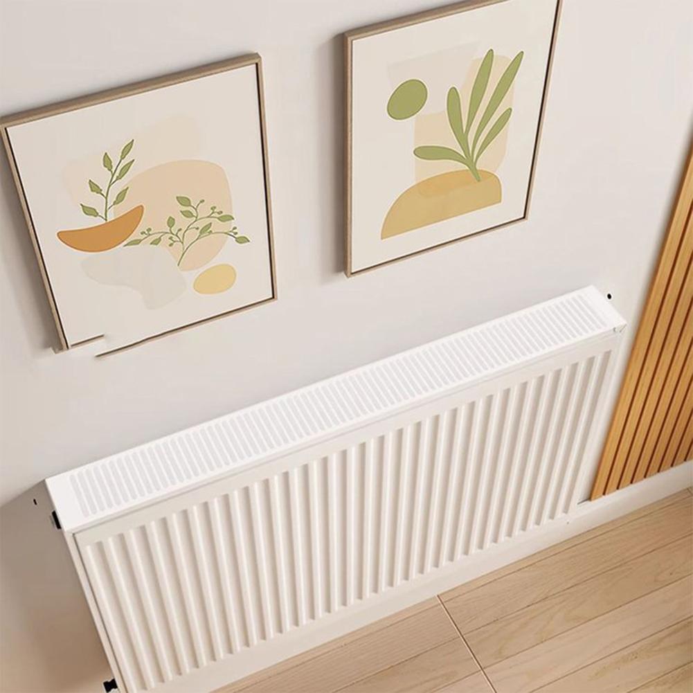 Stylish Cotton Linen Radiator Pad Dust Cover Easy to Use Magnetic Fit