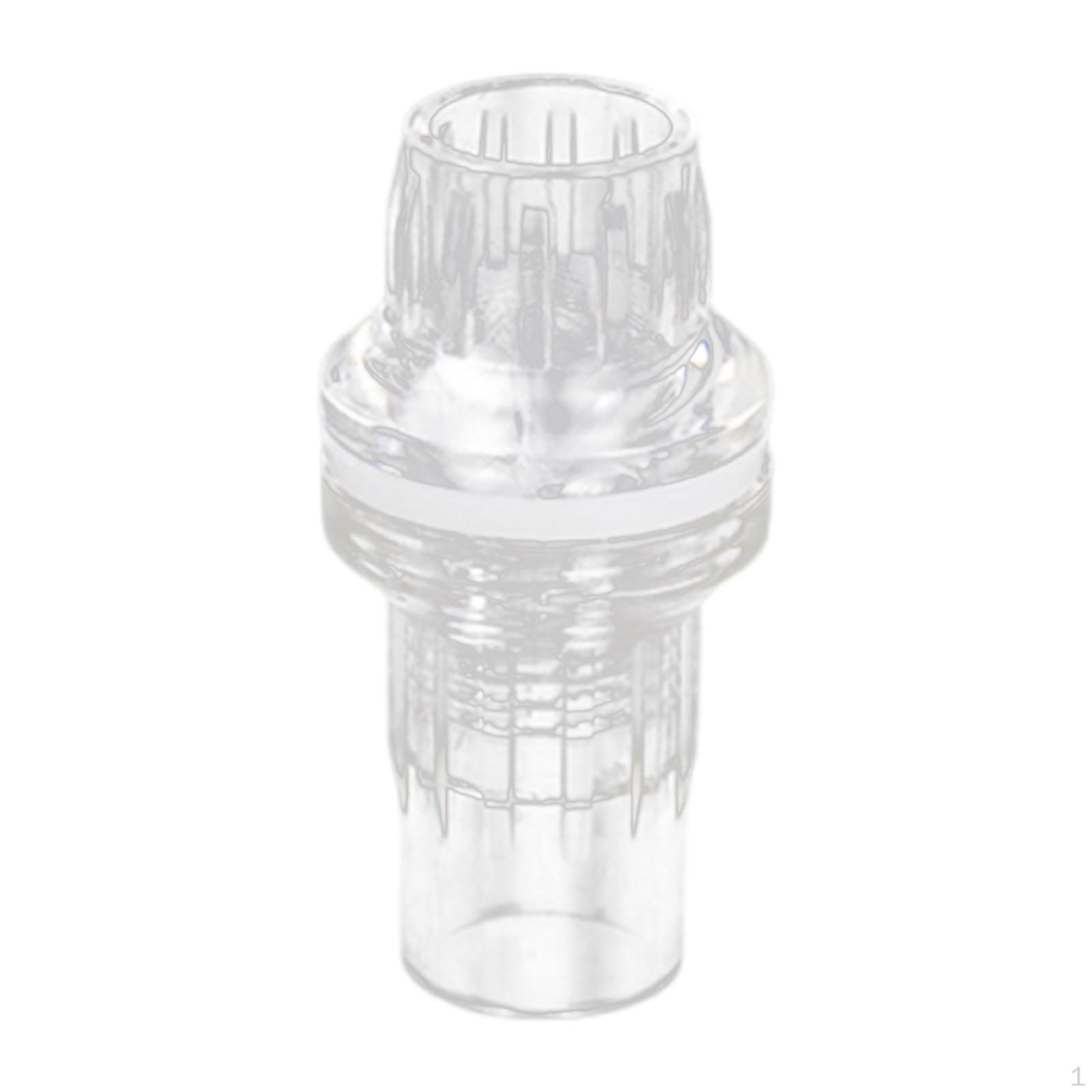 

Tank Water Hose Connector Aquarium Adapter Acrylic Converter Clear Leakproof DIY Plumbing for 16mm Straight
