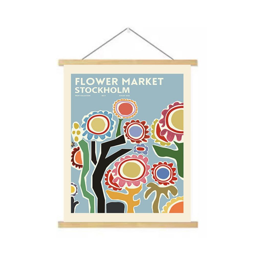 Croll Wall Art Cream Style Decorative Painting INS Wall Background Painting Prints  Background Wall Style 16