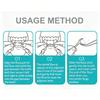 Family Size Dental Floss Sticks – Value Bagged Set with 2 Mint Floss Rolls, Ultra-Smooth for Daily Oral Hygiene