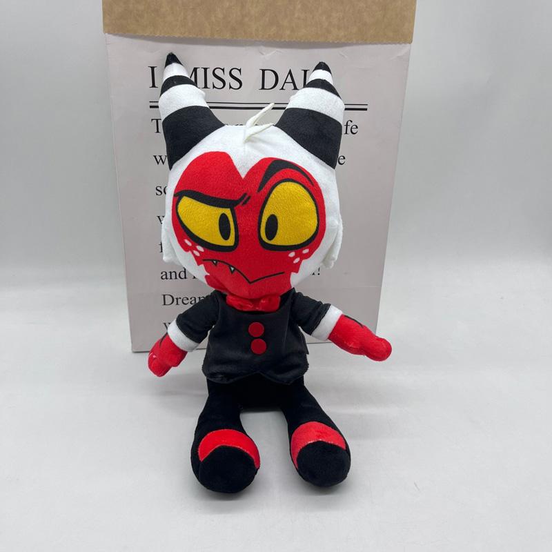 Amusing Sweet Manga Animation Character This Girl Plus Sheep Helluva Boss Stuffed Dolls PeripheralsToon Plush Doll Soft Plaything