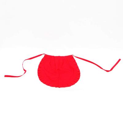 Jizo Apron with Ruffles (Small) 25cm Wide X 22cm Long, Made In Japan