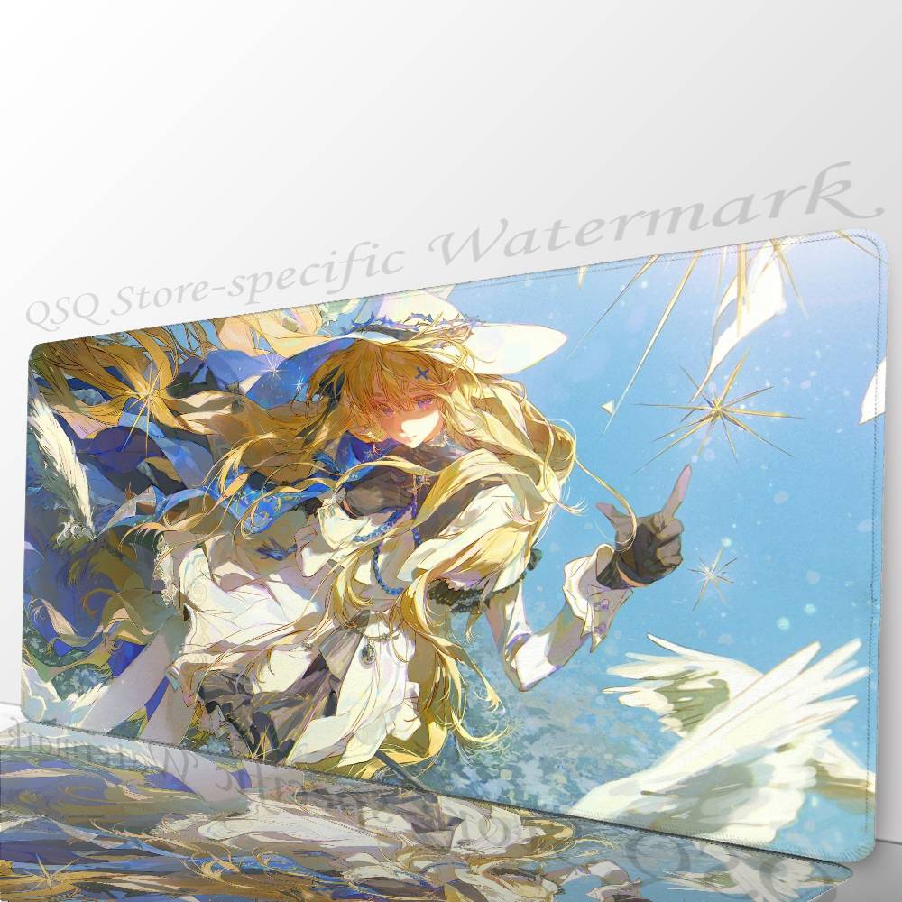 Phoebe Game W-Wuthering Waves Mousepad Mouse Mat Desk Mat With Pad Gaming Accessories Prime Gaming XXL Keyboard Pad Padding Ma